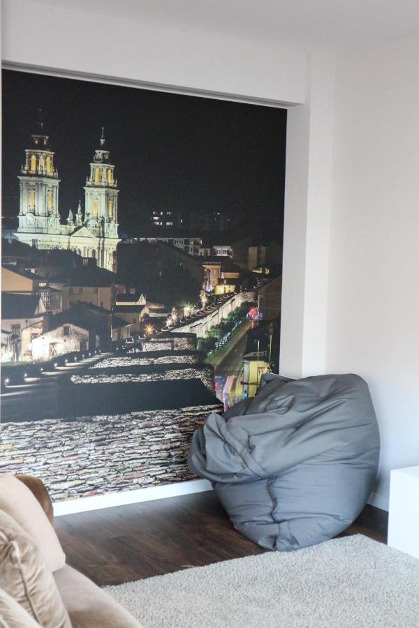 Foroplaza Porta San Pedro Pleno Centro Vistas Muralla Lugo Luaran gambar